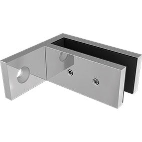 Stainless Steel SS316 Glass Pool Fence Clamp - 12mm Glass to Wall Connector Bracket for Secure Pool Fencing | Perfect for Residential & Commercial Swimming Pool Safety Barriers