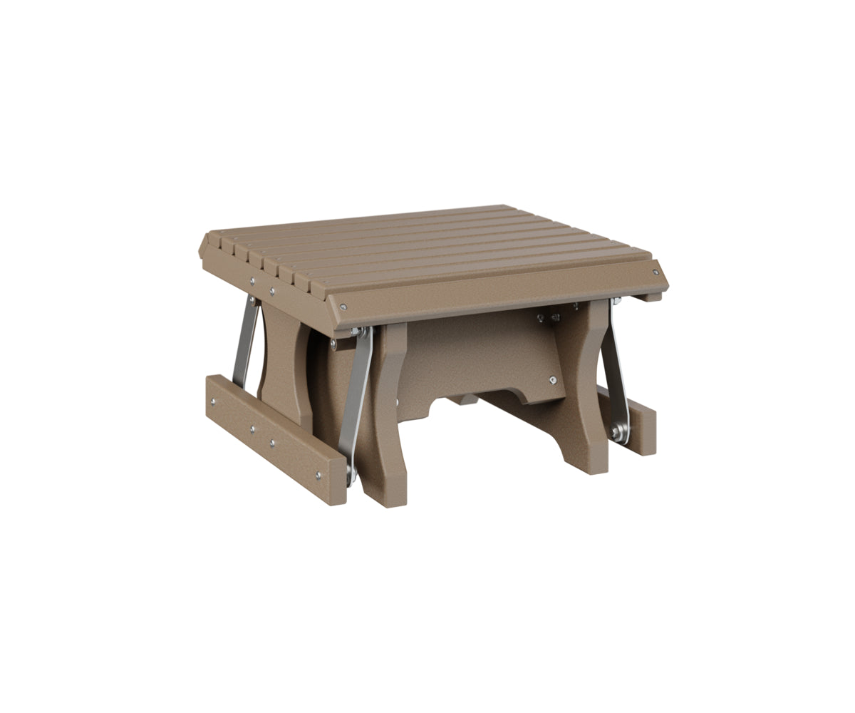 Berlin Gardens Gliding Footstool - Adjustable Comfort Ottoman with Smooth Glide Motion - Perfect for Living Room, Bedroom or Office Relaxation