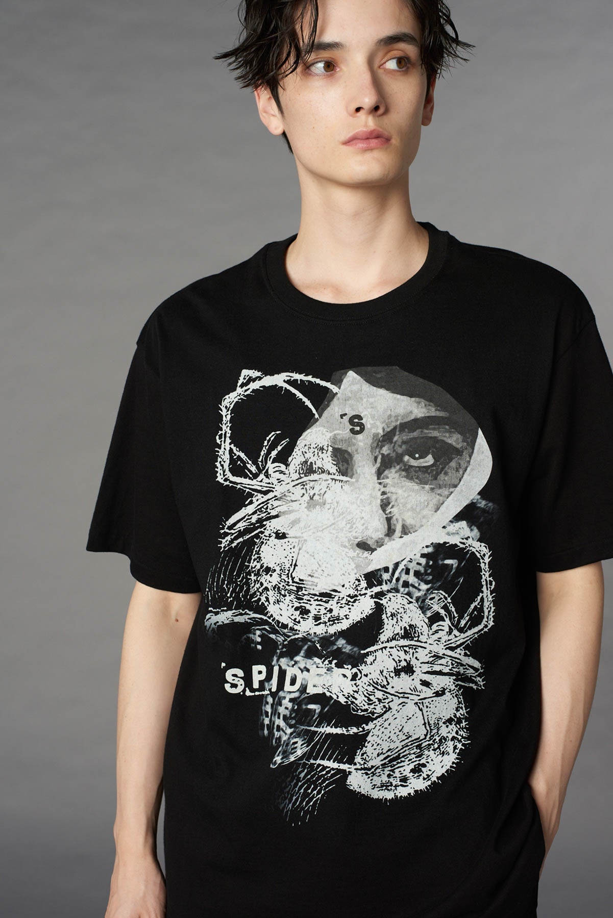 Spider Graphic Cotton Jersey T-Shirt for Men & Women - Soft & Comfortable Casual Tee for Everyday Wear, Halloween, and Cosplay