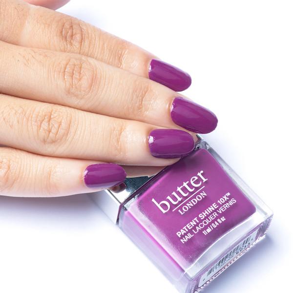 Butter London Patent Shine 10X Nail Lacquer - Long-Lasting High Shine Nail Polish for Professional Salon & At-Home Manicures
