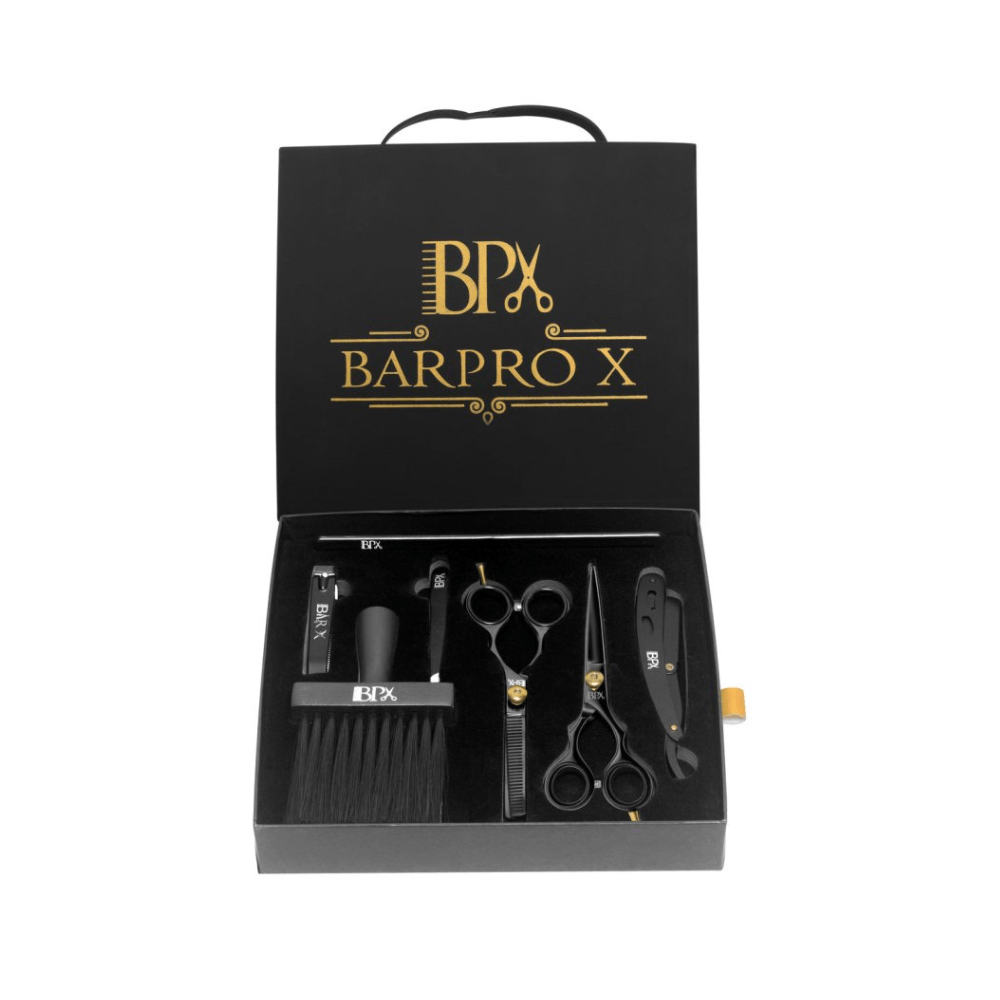 BPX Barpro X Professional Barber Kit - Master Kit with 8 Items & 7.5