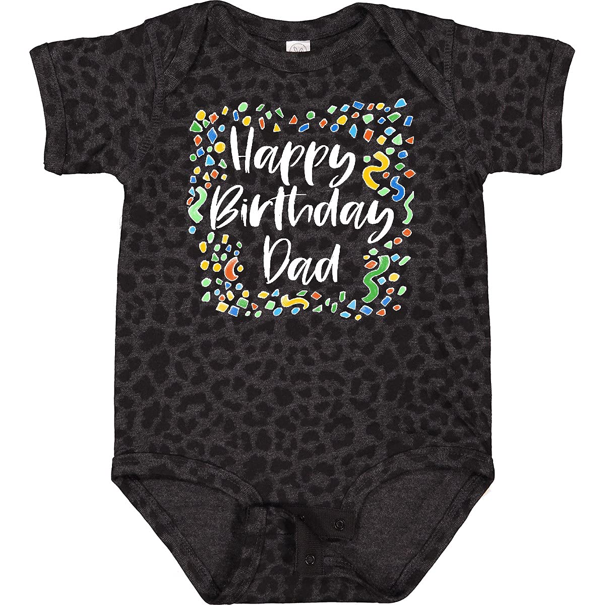 Inktastic Happy Birthday Dad Baby Bodysuit - Cute Outfit for Newborns & Infants - Perfect Gift for First-Time Fathers & Birthday Celebrations