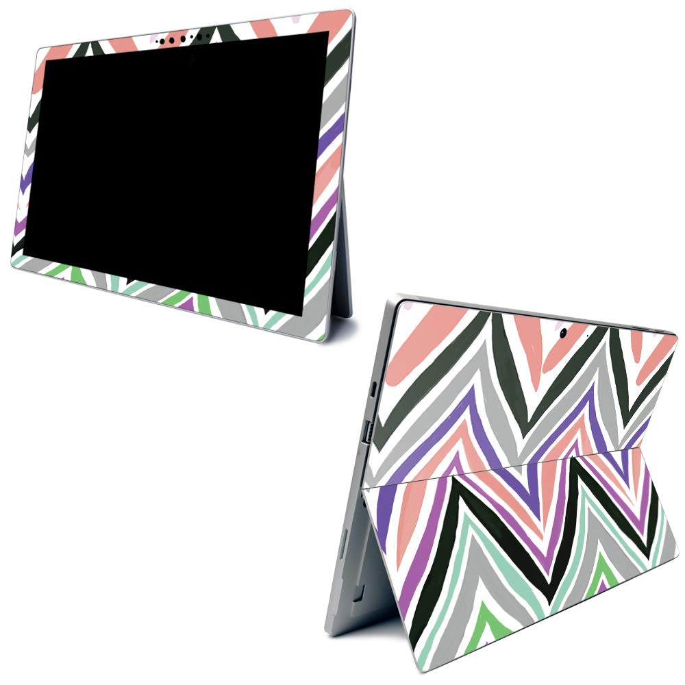 Premium Carbon Fiber Skin for Microsoft Surface Pro 7 - Durable Textured Finish | Easy to Apply & Remove | Made in USA | Perfect for Work, Travel & School Protection