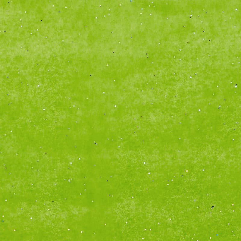 Vibrant Lime Green Glitter Tissue Paper - 20