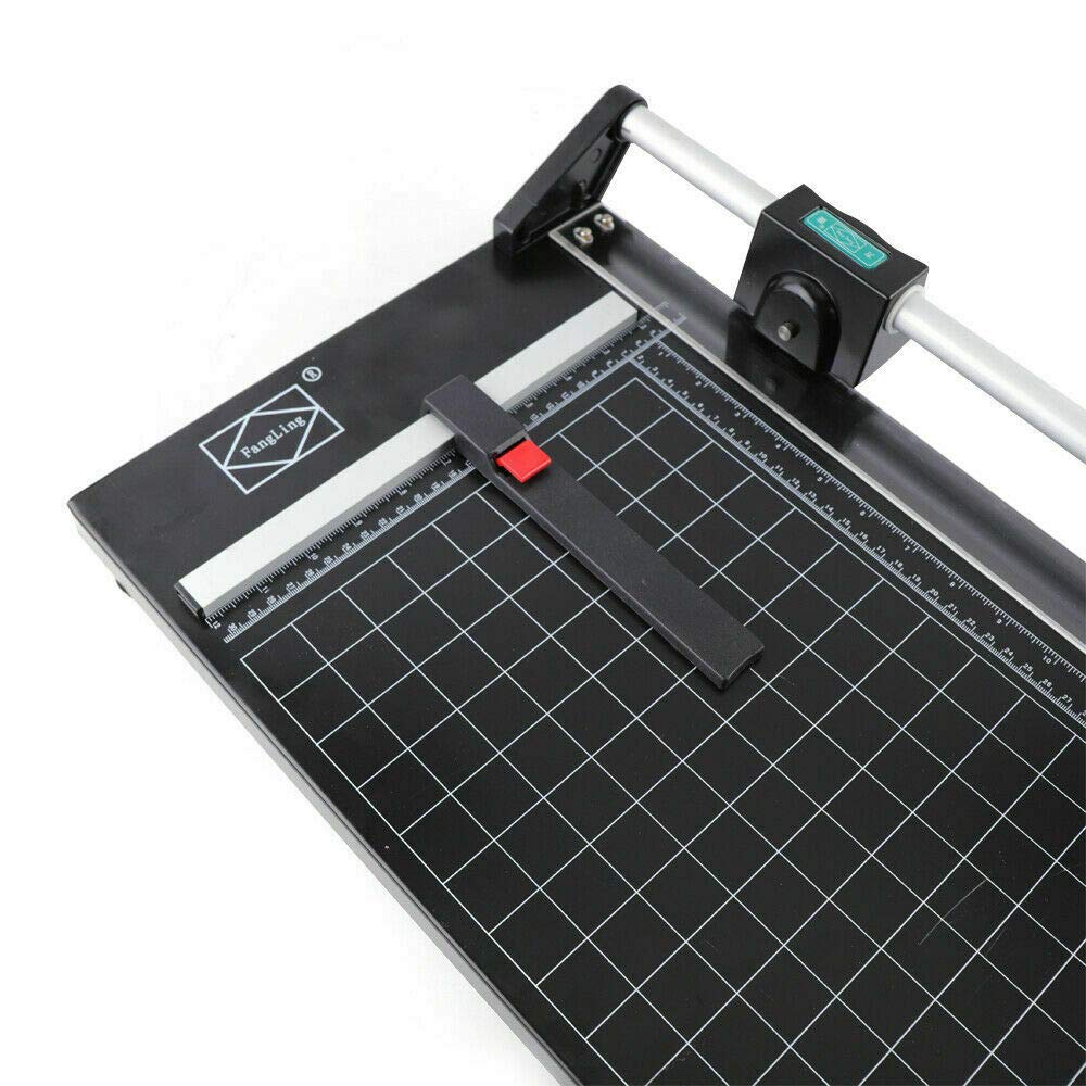 Heavy Duty 36 Inch Manual Rotary Paper Trimmer - Precision Rolling Paper Cutter for Photos, Cardstock, Laminated Paper, Labels & Scrapbooking - Perfect for Crafting, Office Use & DIY Projects