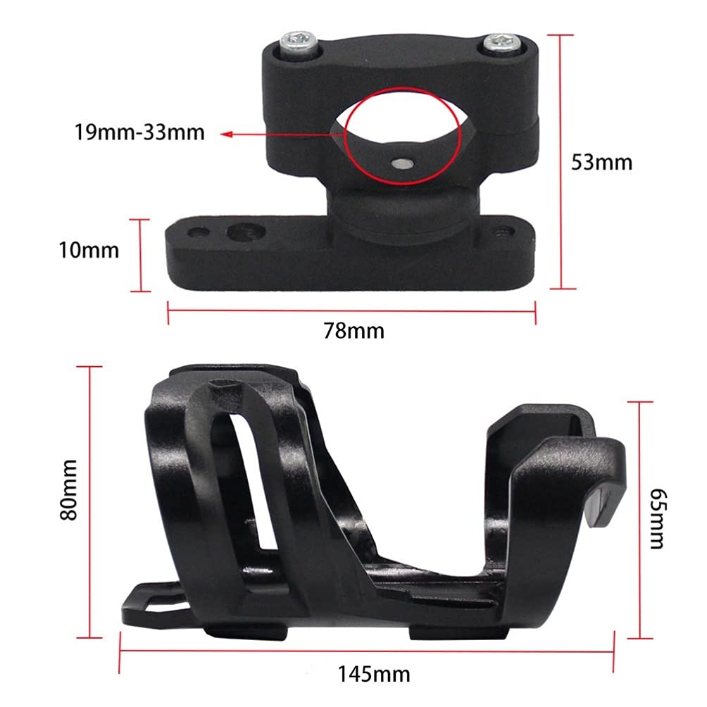FAVOMOTO 1 Set Bike Water Bottle Holder - Non-Slip PC Bicycle Cup Cage for Mountain & Road Bikes - Perfect for Cycling, Commuting, and Outdoor Sports