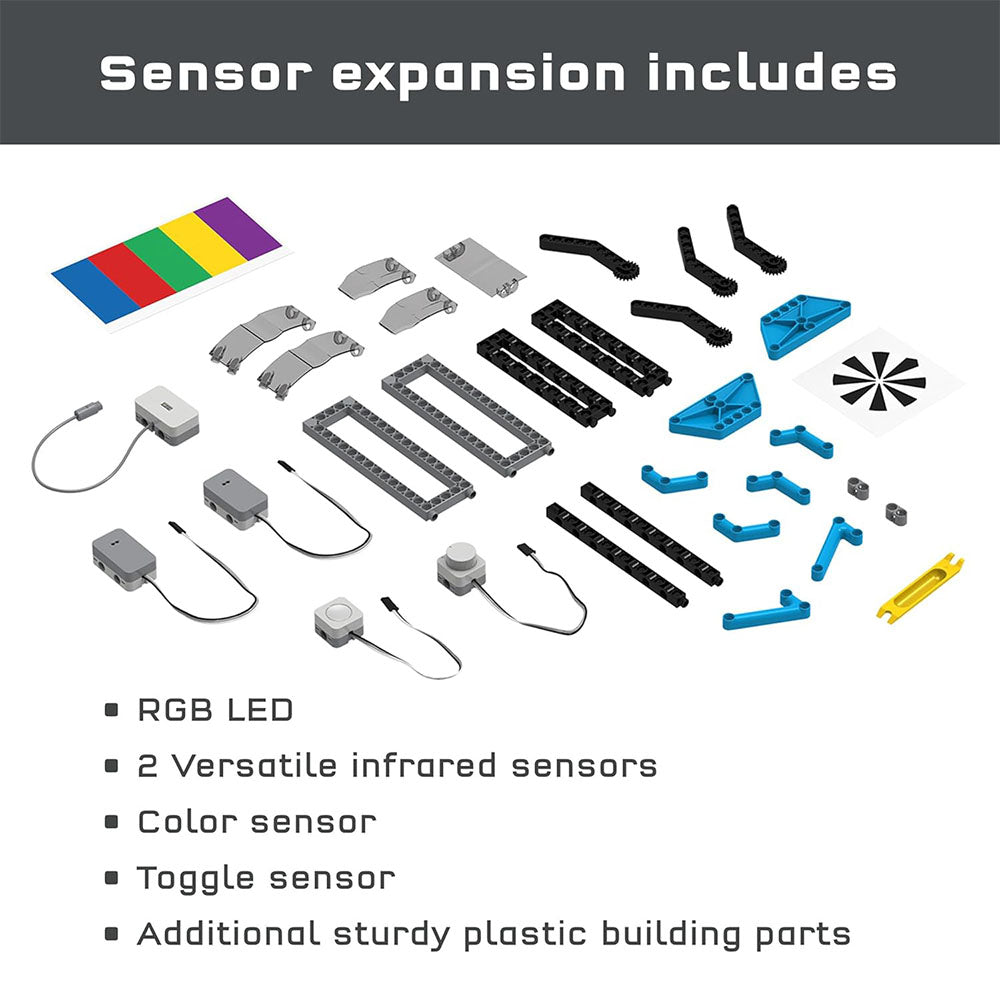 Micro:Bit Robotics Workshop Sensor Expansion Pack - STEM Learning Kit for Kids & Beginners - Perfect for Coding Projects, Science Experiments & DIY Robots