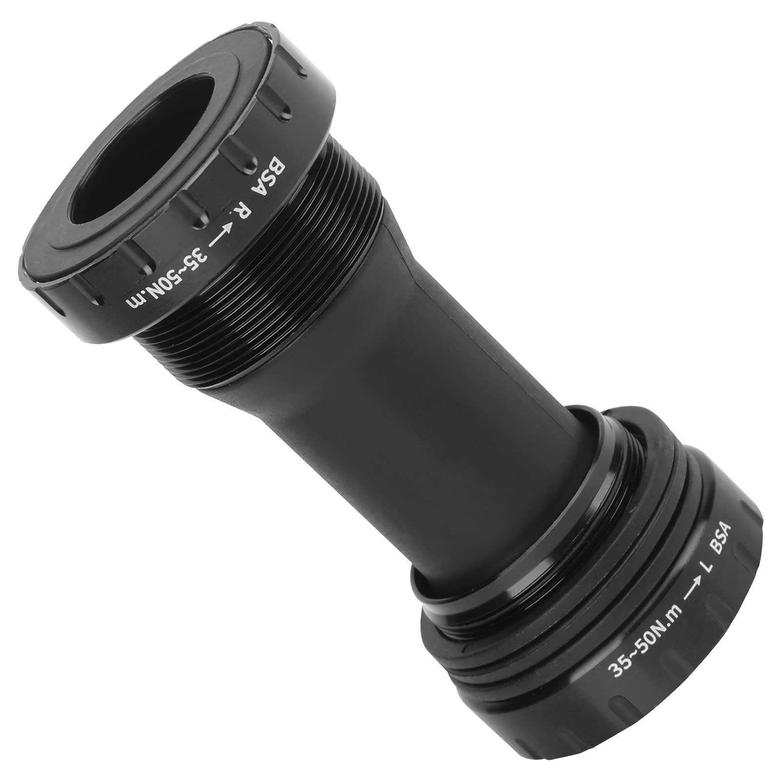 RiToEasysports Bike BB Bottom Bracket 68-73mm, 1.37x24T - Aluminum Alloy Bottom Bracket for Mountain Bike, Road Bike, Folding Bike - Perfect for Cycling, Commuting & Fitness Training