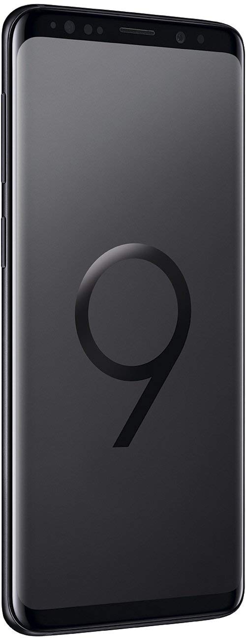 Samsung Galaxy S9 Smartphone - Midnight Black - GSM Unlocked - International Version - Perfect for Travel, Business & Everyday Use