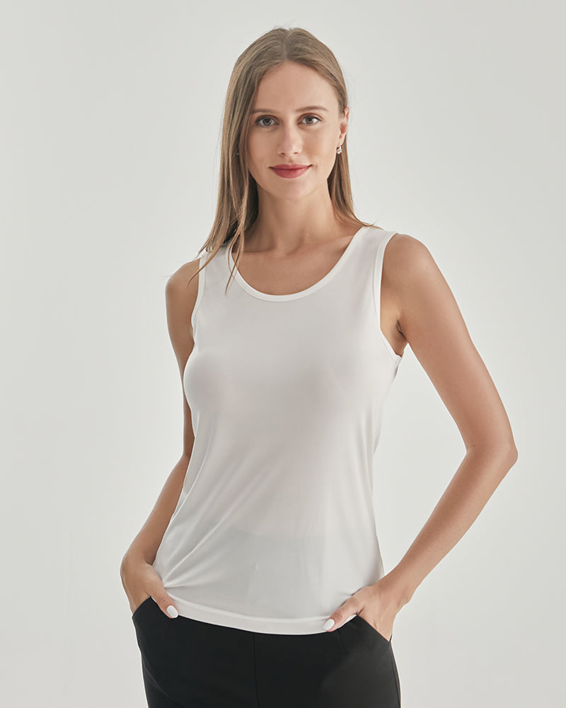 Women's Knitted Sleeveless Vest - Lightweight Summer Layering Piece for Casual Outfits and Office Wear