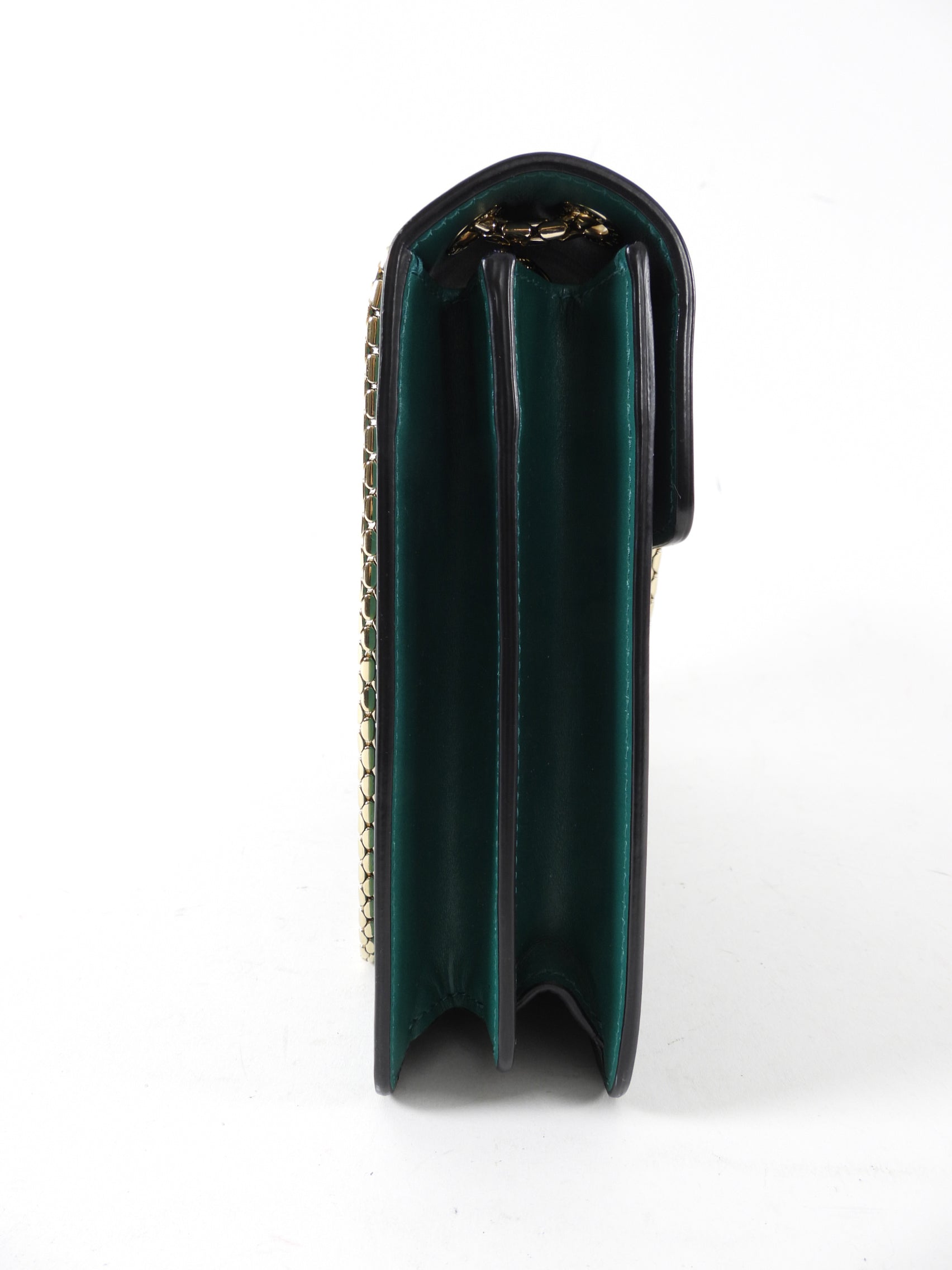 Bulgari Serpenti Forever Green Enamel Snake Shoulder Bag - Luxury Designer Handbag for Women, Perfect for Evening Parties & Special Occasions