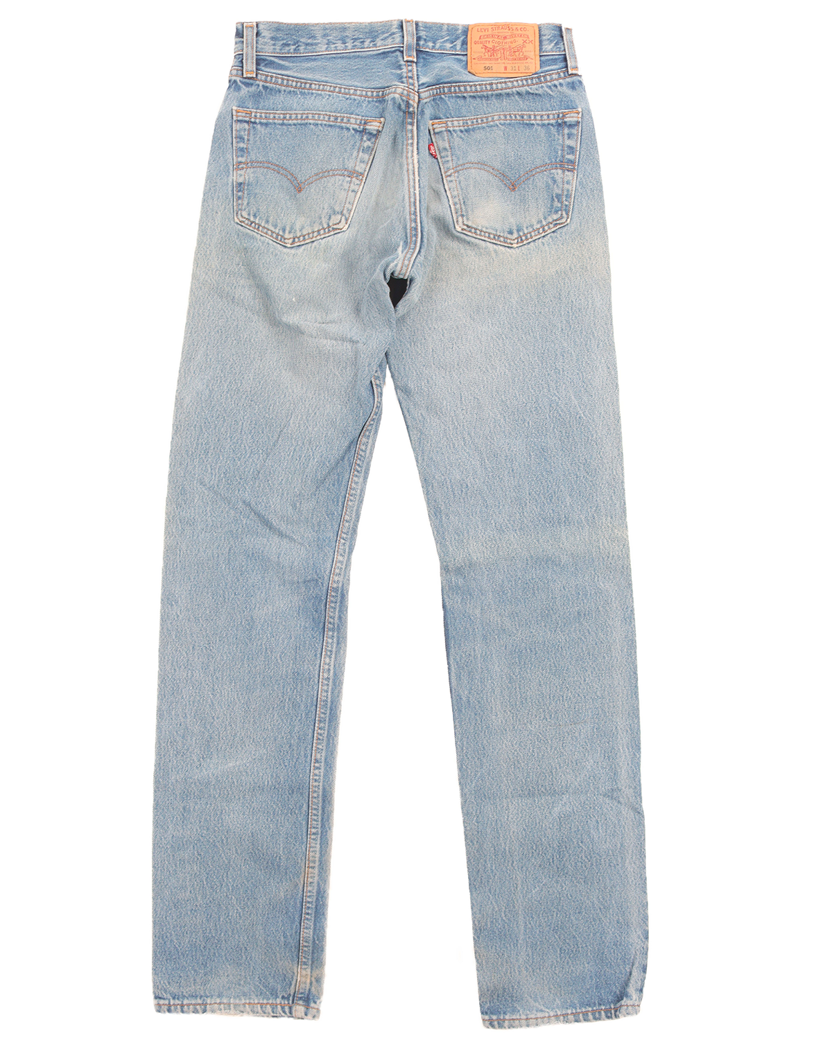 Vintage 1990s Levi's 501 Original Fit Men's Jeans - Classic Blue Denim Pants for Casual Wear & Retro Fashion