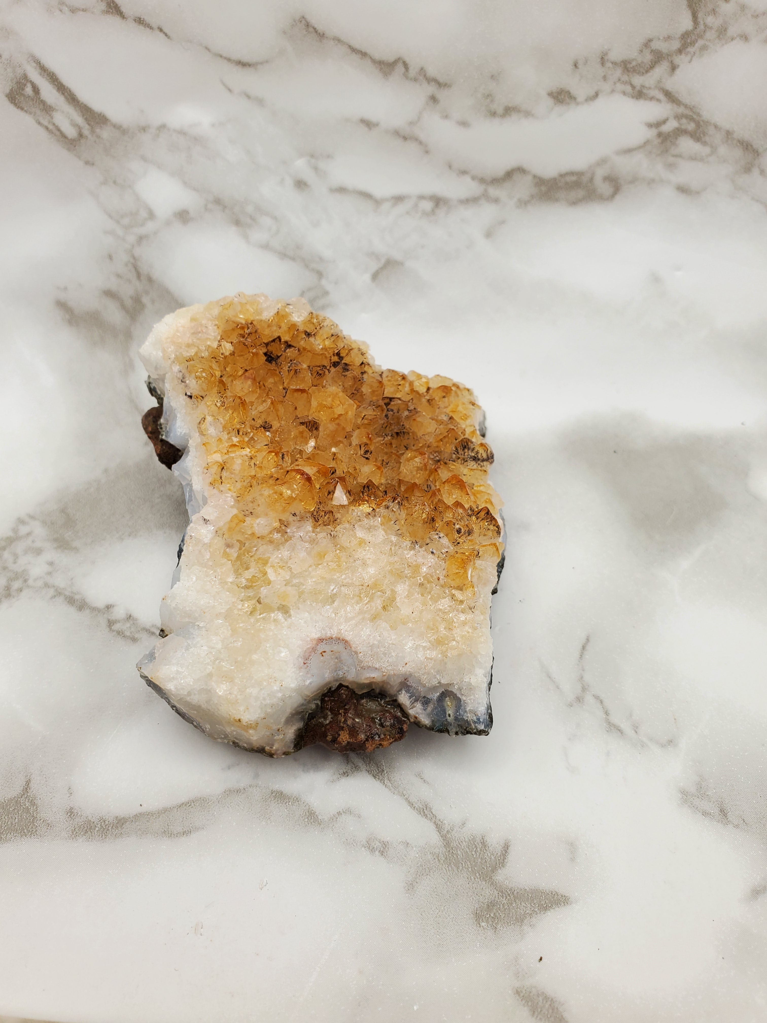 Natural Citrine Crystal Cluster - 63g Raw Citrine Stone for Healing, Meditation & Energy Work - Perfect for Home Decor, Reiki, and Spiritual Practices