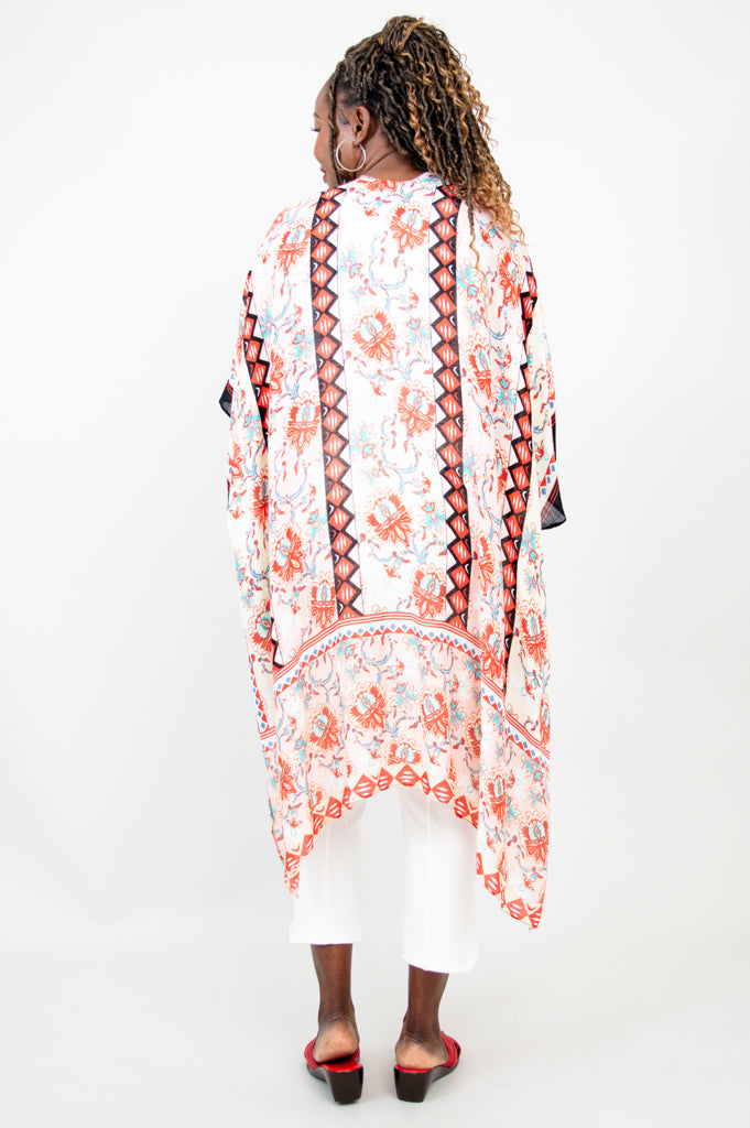 Darcy Women's Fashion One Size Floral Print Wrap Dress - Perfect for Summer Outings, Beach Vacations, and Casual Parties