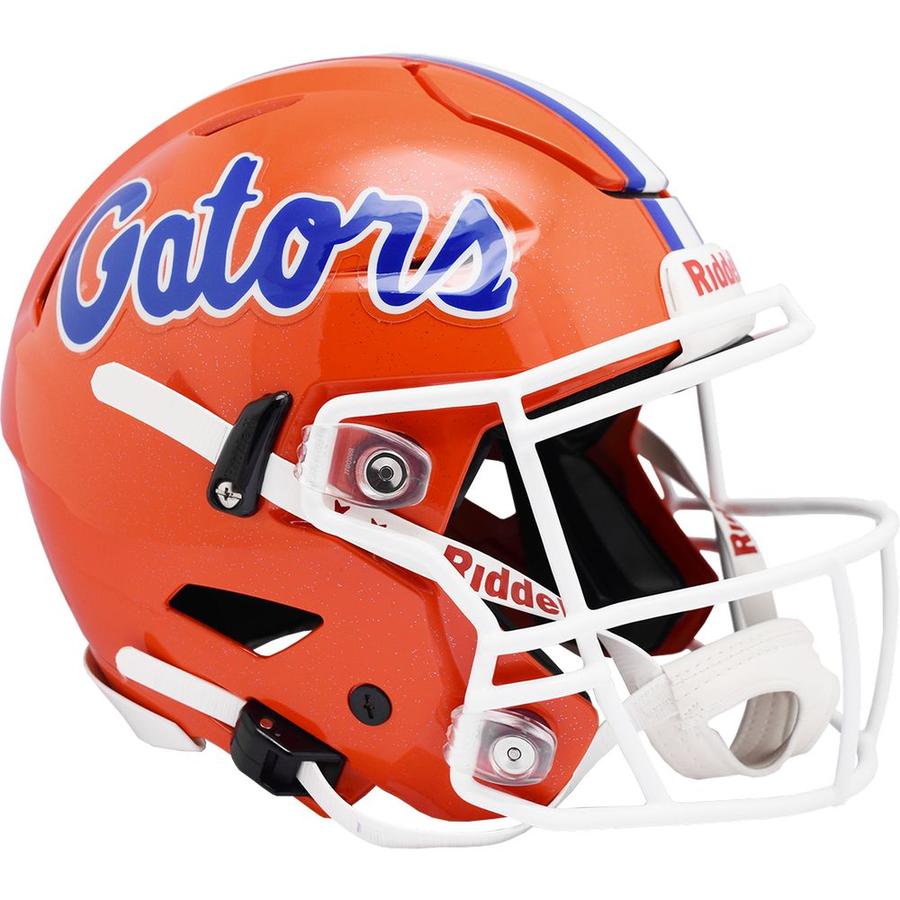 Florida Gators Riddell SpeedFlex Authentic Football Helmet - Official NCAA College Team Gear for Fans & Players - Perfect for Game Day, Collecting & Sports Decor