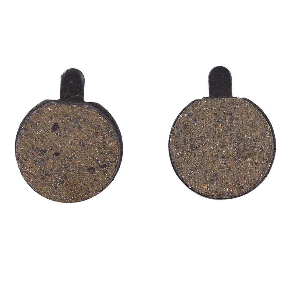 4 Pairs Disc Brake Pads - Resin & Semi-Metal Brake Pads for Road & Mountain Bikes - Perfect for Commuting, Trail Riding & Off-Road Adventures