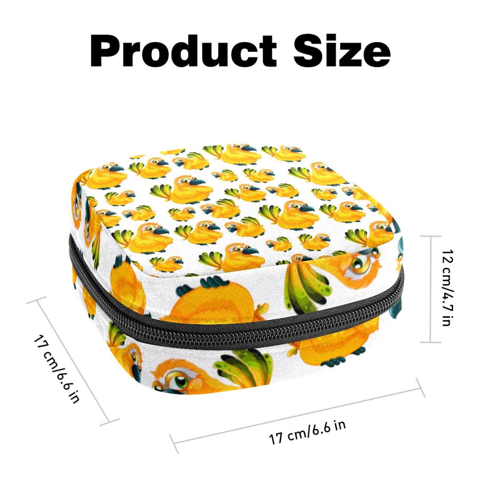 Discreet Menstrual Hygiene Pouch - Reusable Sanitary Pad Storage Bag & Menstrual Cup Case for School, Travel, Gym - Perfect for Tampons, Pads, and Feminine Care Essentials