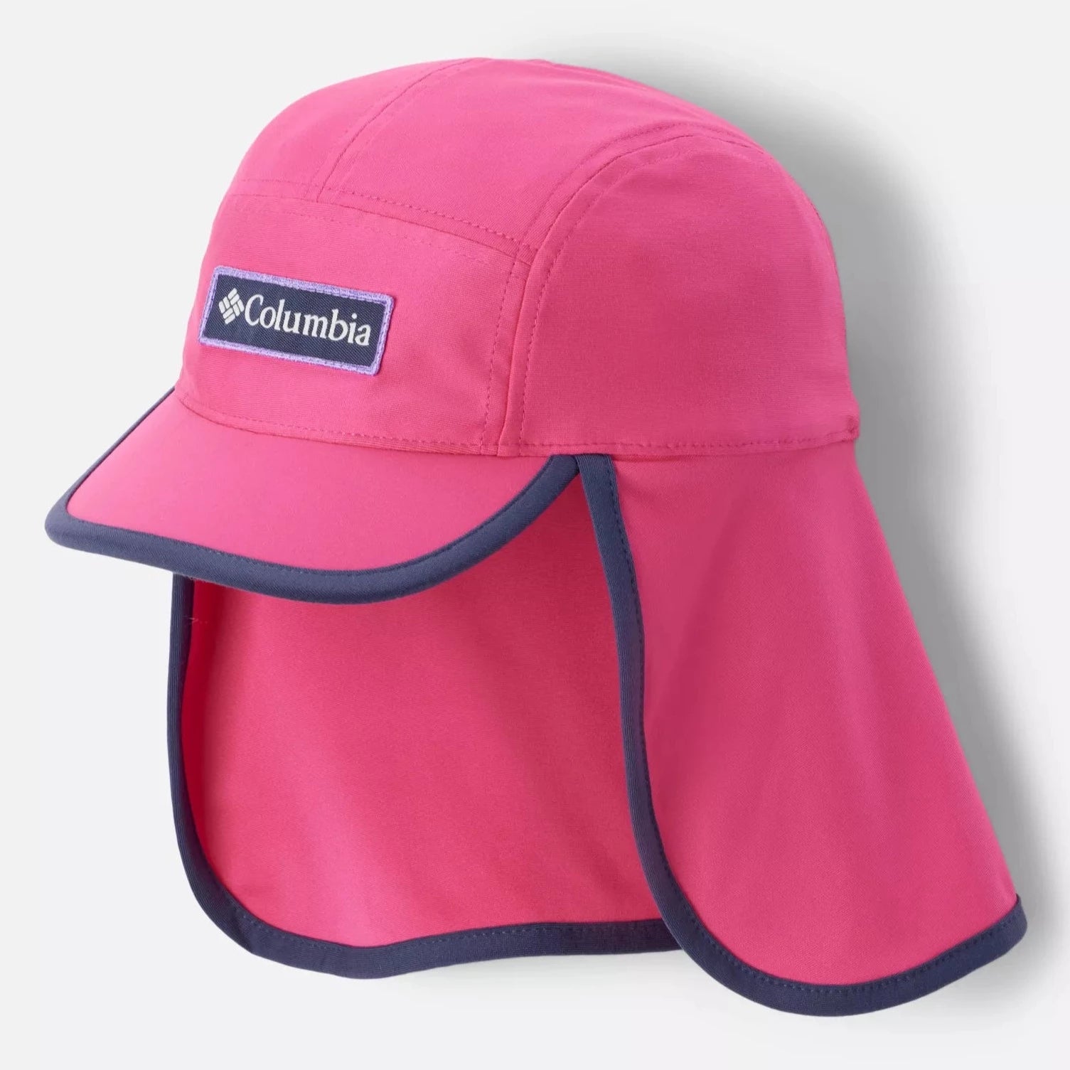 Columbia Ultra Pink/Nocturnal Junior II Cachalot Hat - Warm Winter Beanie for Kids, Girls & Boys - Perfect for Snow Play, Skiing & Outdoor Adventures