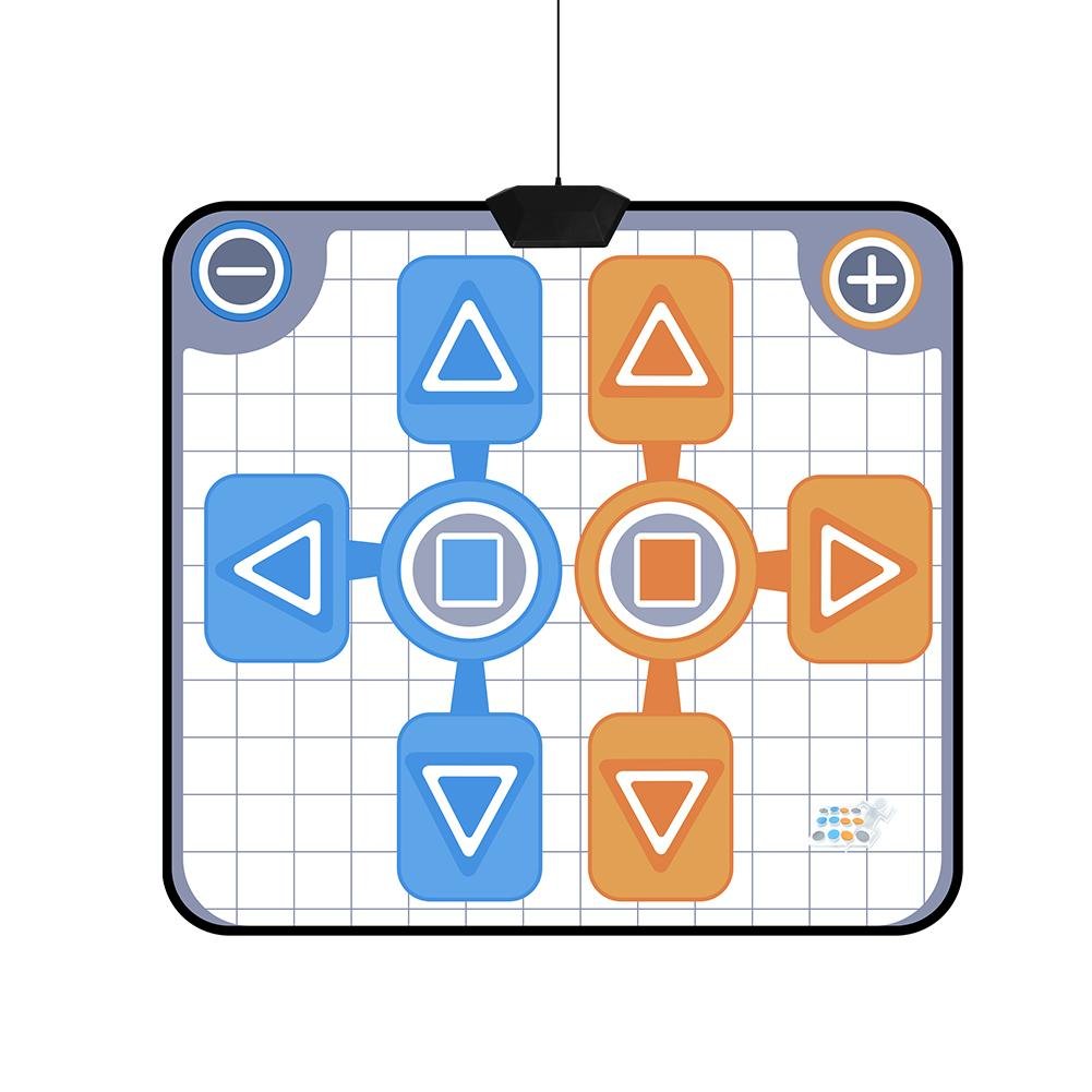 Non-Slip Double Person Dance Mat for Console Games - Interactive Dance Pad for PS4/Xbox/Nintendo Switch - Perfect for Family Fun & Fitness Workouts