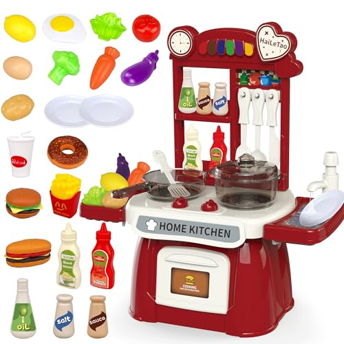 Red Kitchen Set