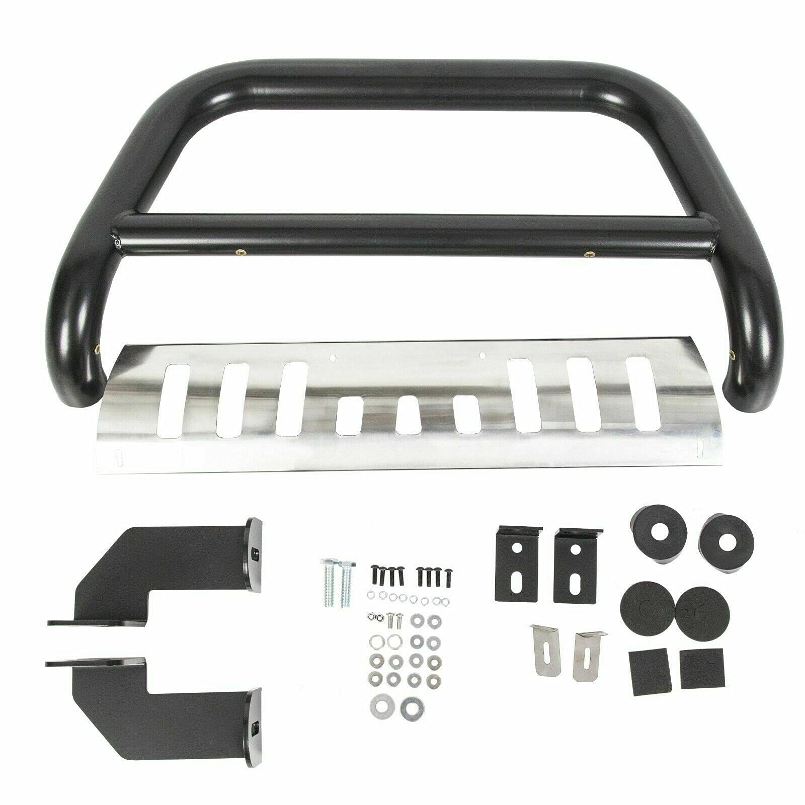 BOERLKY Heavy Duty Bull Bar Push Bumper Grille Guard for Ford F-150 Crew Cab Pickup Truck (2009-2020 Models) - Off-Road Protection & Front End Security | Perfect for Ranch Work, Towing & Adventure Driving