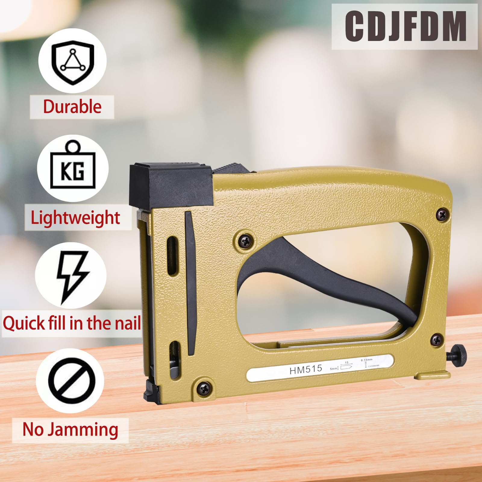 Professional Picture Frame Point Driver with 2000 Refill Points - Heavy Duty Framing Stapler Tool for Artists, Paintings & Photo Framing - Perfect for Home Decor, Art Galleries & DIY Projects