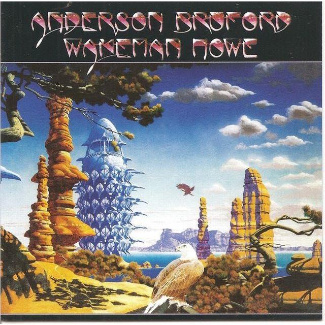 Anderson, Bruford, Wakeman, Howe - Expanded & Remastered Edition CD | Progressive Rock Supergroup Album | Perfect for Vinyl Collectors & Music Enthusiasts