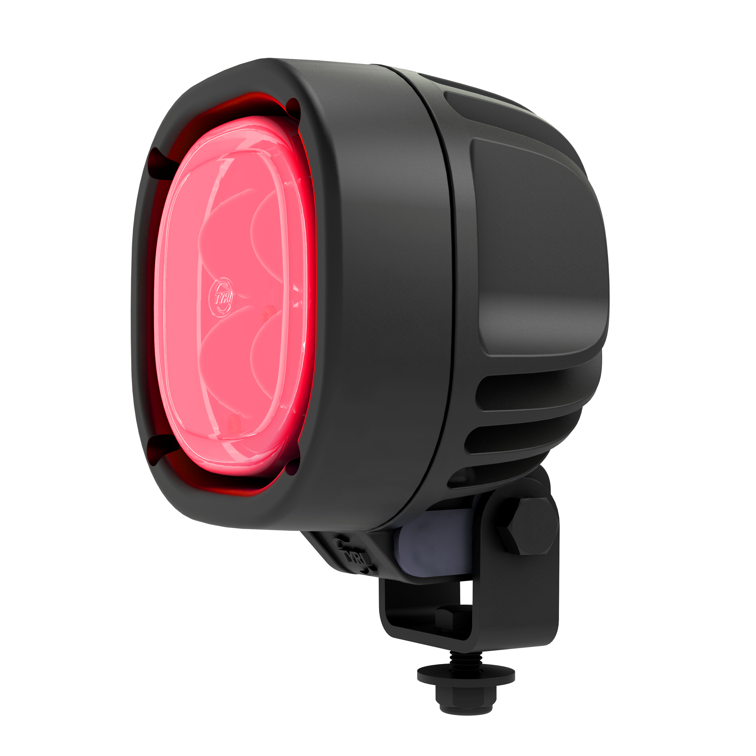 TYRI CLD 448 1 1010 Curve Red Point LED Work Light - Heavy Duty Off-Road Lighting for Trucks, ATVs & Construction Equipment | Durable Waterproof Design for Outdoor Adventures & Job Sites