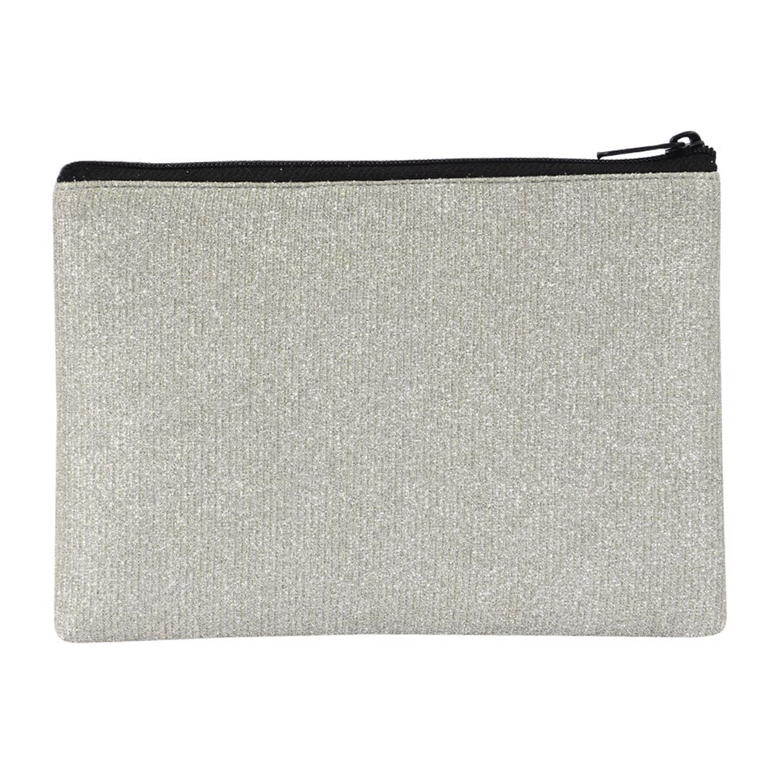 Crazyify Glittery Makeup Pouch - Waterproof Cosmetic Bag for Travel, Toiletry Storage & Organizer | Perfect for Makeup Brushes, Skincare Products & Travel Essentials | Ideal Gift for Women & Girls