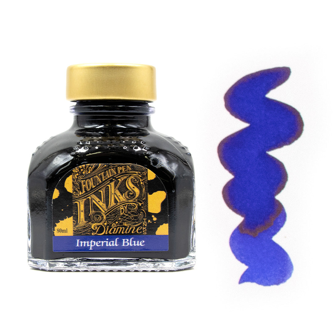 Diamine Fountain Pen Ink 80ml Bottle - Premium Writing Ink for Calligraphy, Journaling & Lettering - Vibrant Colors & Smooth Flow - Perfect for Fountain Pens, Dip Pens & Art Projects