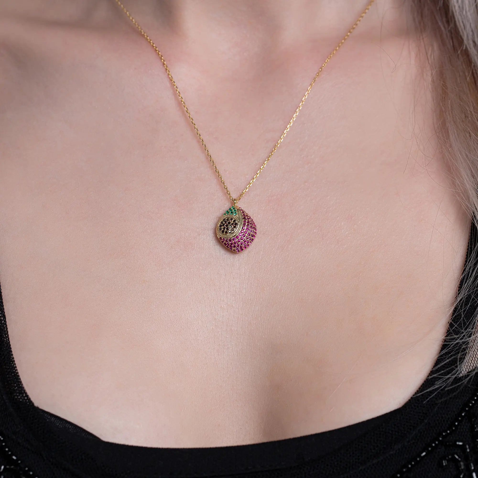 Genuine Multicolor Gemstone Necklace for Women - Elegant Handmade Beaded Jewelry for Parties, Weddings & Everyday Wear