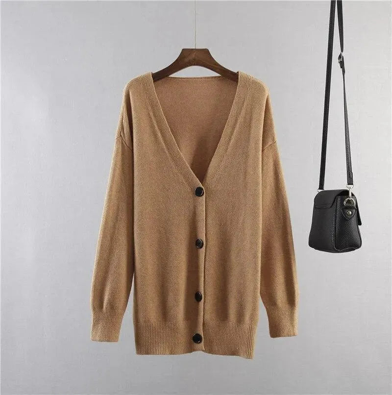 Women's Oversized Cardigan Sweater - Cozy & Stylish Knitwear for Fall & Winter | Perfect for Layering, Lounging & Casual Outfits