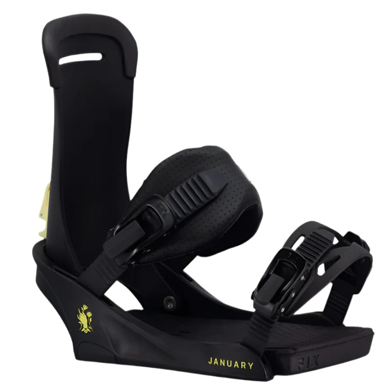 2025 Women's January Snowboard Bindings - Adjustable & Comfortable for Winter Sports & Snowboarding Adventures
