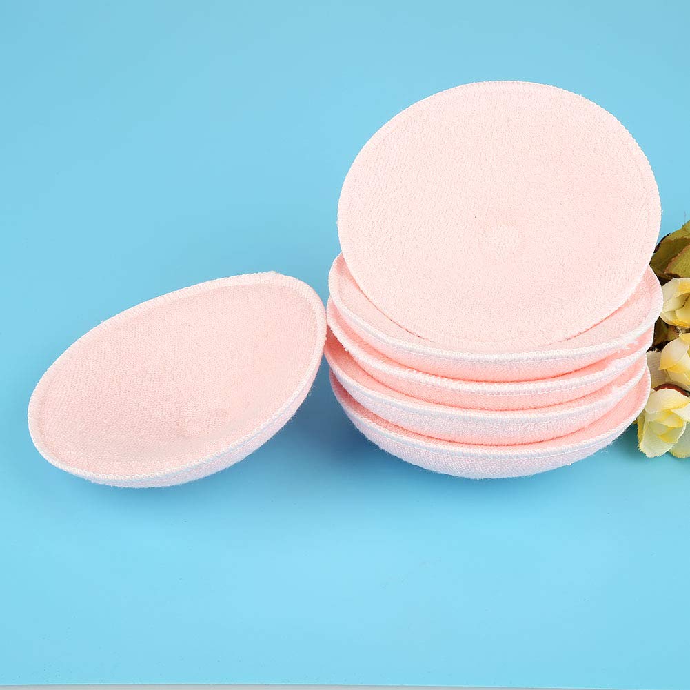 Reusable Washable Nursing Pads - 6 Pack (3 Pairs) Soft Cotton Breastfeeding Pads for Comfort & Leak Protection | Ideal for Daily Use, Travel & Postpartum Care