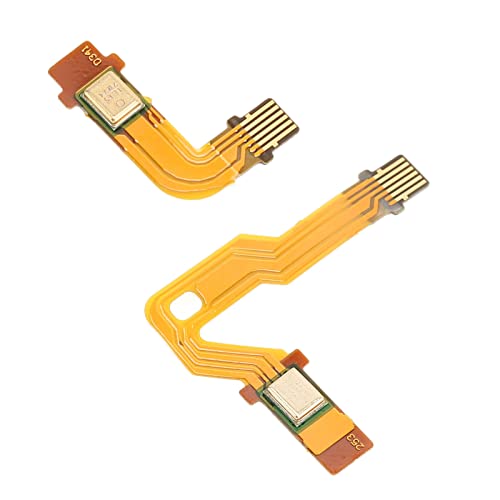 Yunseity Microphone Flex Cable Replacement - 2 Pack Inner Mic Ribbon Cable for Controller Speaker L/R Connector | Compatible with [Device Models] | Perfect for Gaming Headsets, Audio Repairs & DIY Electronics Projects