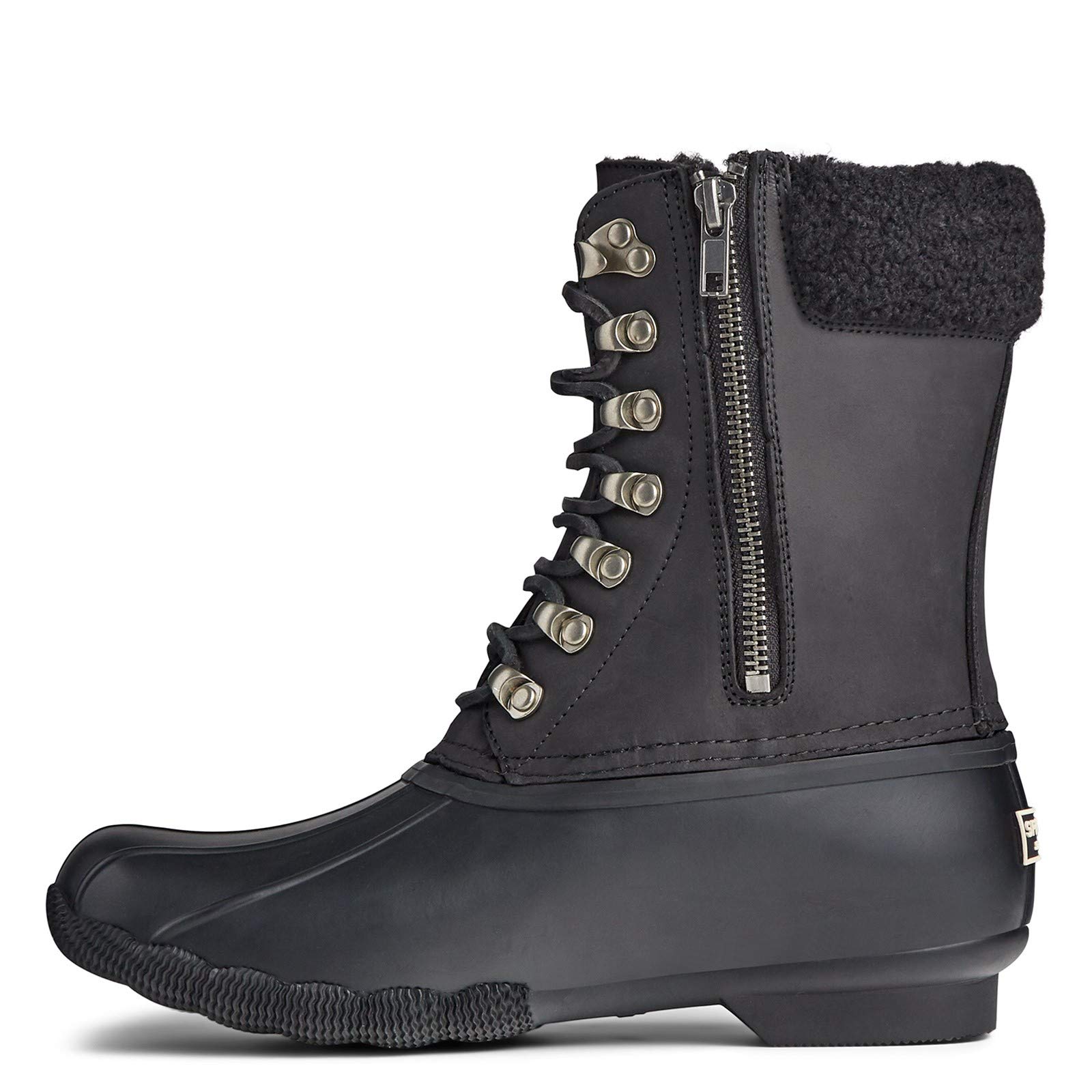 Sperry Women's Saltwater Tall Rain Boots - Waterproof Winter Boots for Women, Comfortable & Stylish - Perfect for Rainy Days, Snow, Hiking & Outdoor Activities