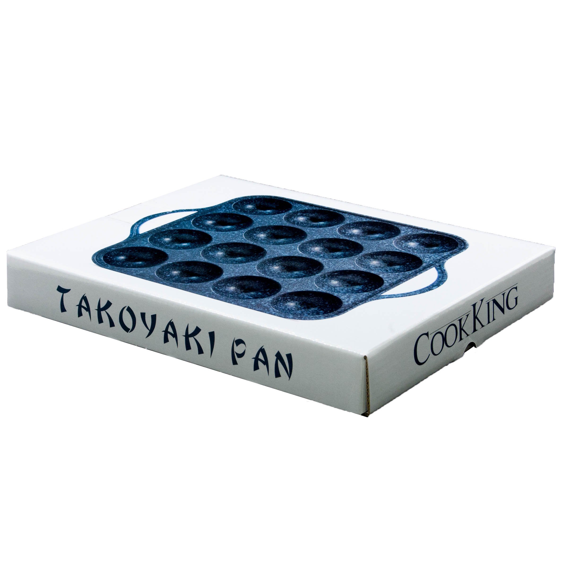 Non-Stick Takoyaki Grill Pan - Premium Korean-Made Octopus Ball Cooking Plate for Home & Restaurant Use - Perfect for Japanese Street Food & Party Snacks
