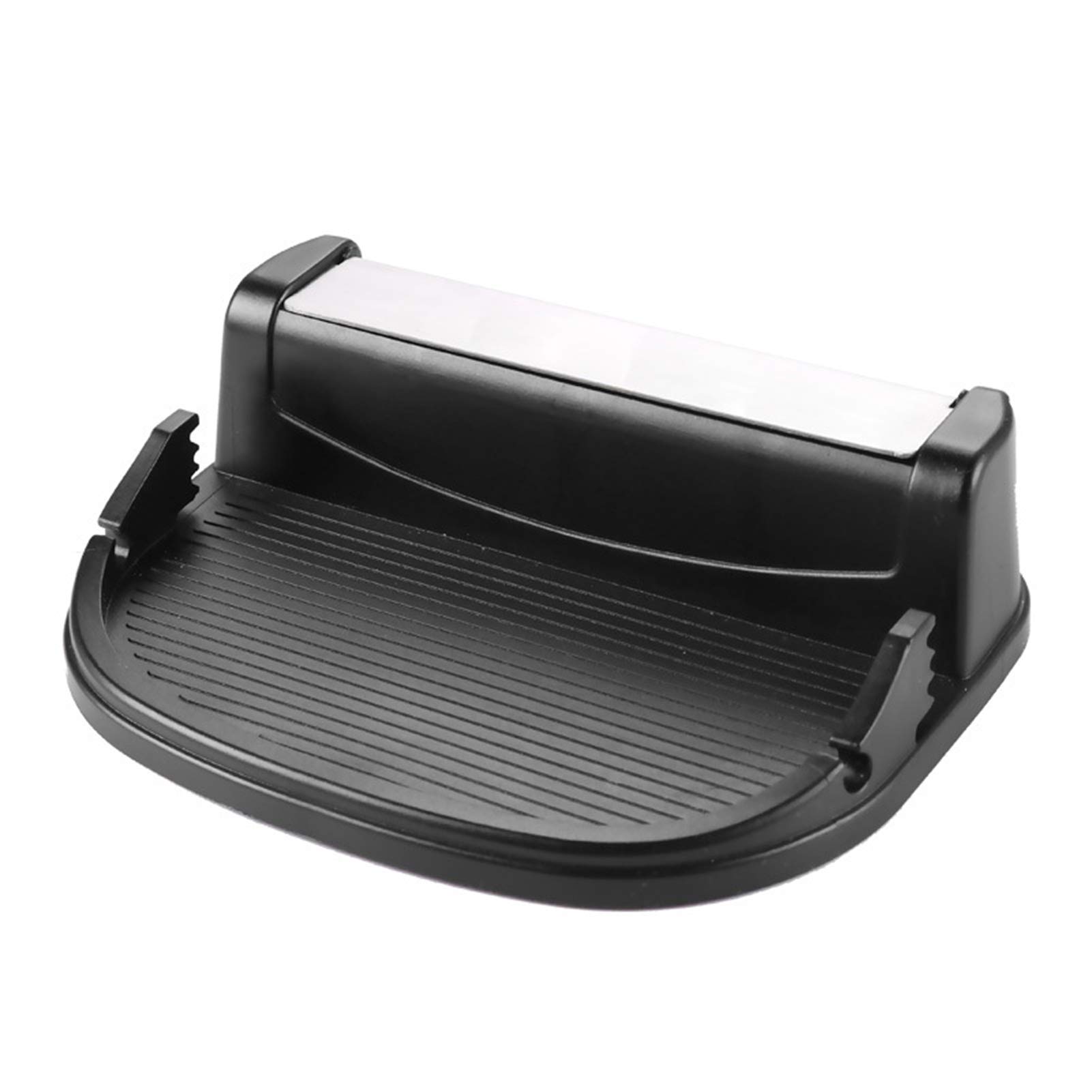 Magnetic Car Phone Holder Mount - Universal Anti-Slip Phone Stand with Parking Card Storage & Number Plate - Perfect for Hands-Free Driving, GPS Navigation & Road Trips
