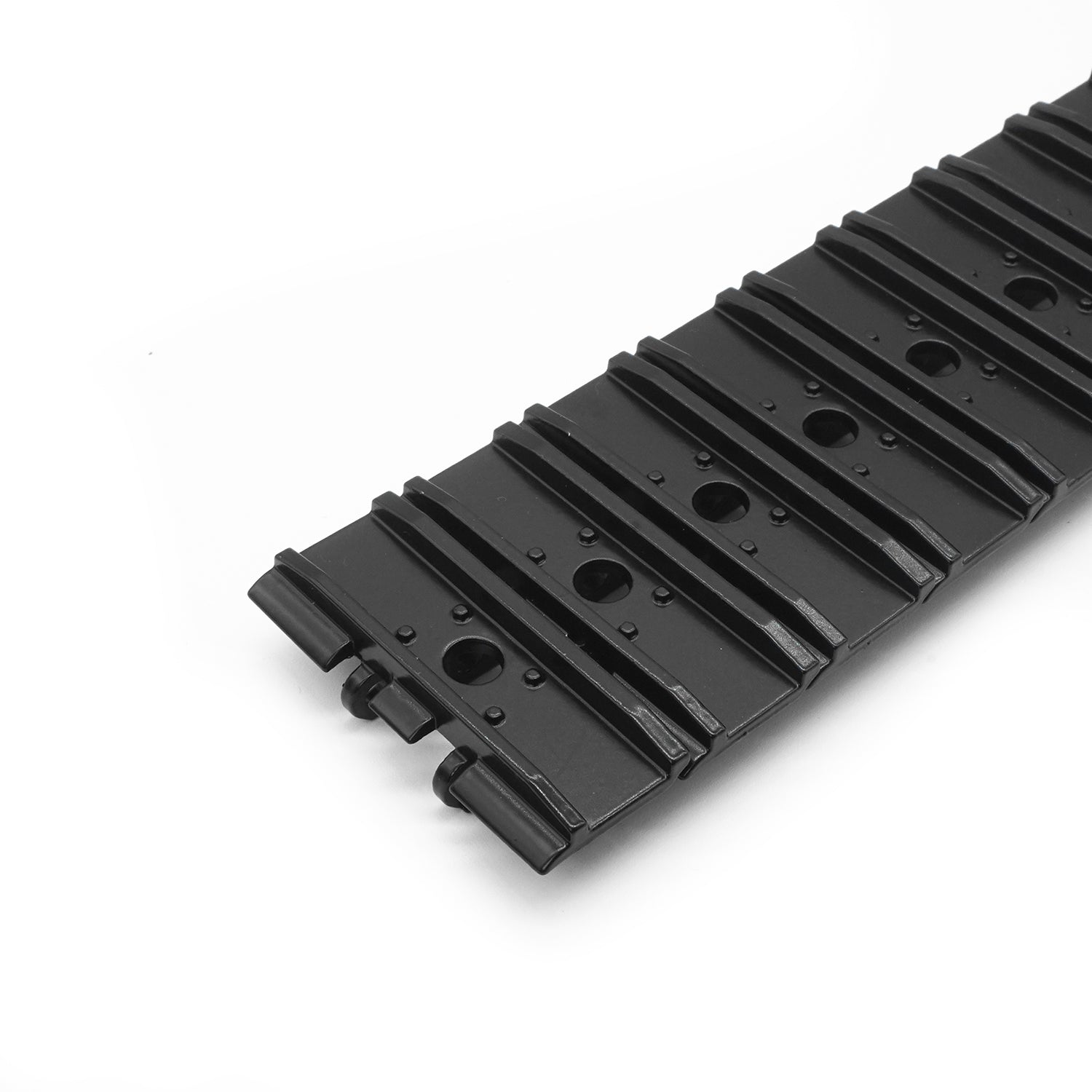1 Pair 50MM Metal Tracks for 1/14 Scale RC Hydraulic Excavator | DIY Electric Digger Remote Control Toy Parts | Perfect for Construction Model Play & RC Vehicle Accessories