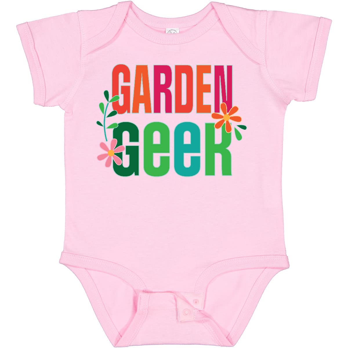 Inktastic Garden Geek Gardening Baby Bodysuit - Cute Organic Cotton Onesie for Infants & Toddlers - Perfect for Outdoor Play, Gardening Activities & Family Photos