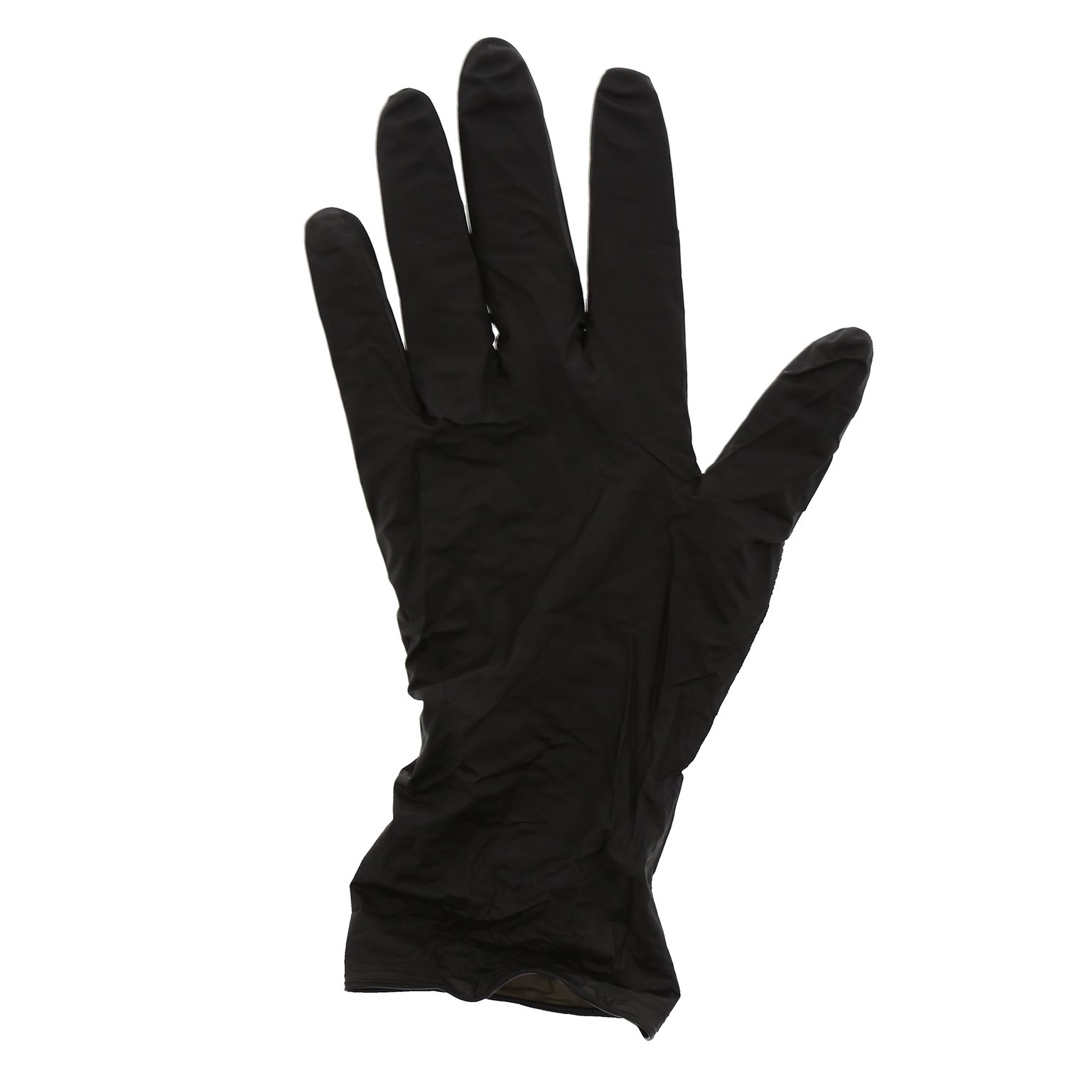 AmerCareRoyal Black Widow Nitrile Latex Free Disposable Gloves - Powder-Free, Exam Grade with Textured Grip, Case of 1000 - Ideal for Medical, Dental, Tattoo & Food Handling Safety