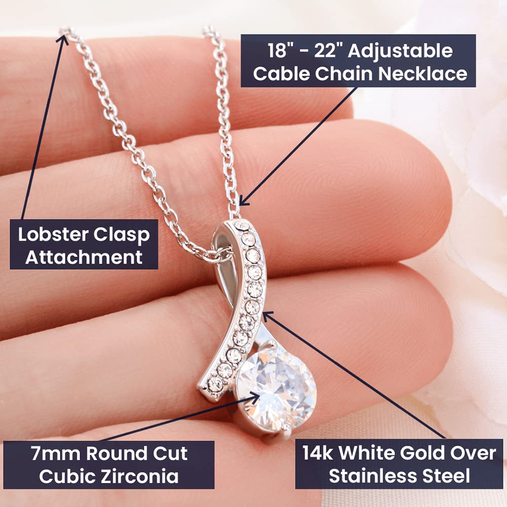 Best Mom Ever Necklace - Unique Birthday & Christmas Gift from Daughter or Son - Personalized Jewelry with Message Card & Gift Box - Perfect for Mother's Day, Anniversaries & Special Occasions