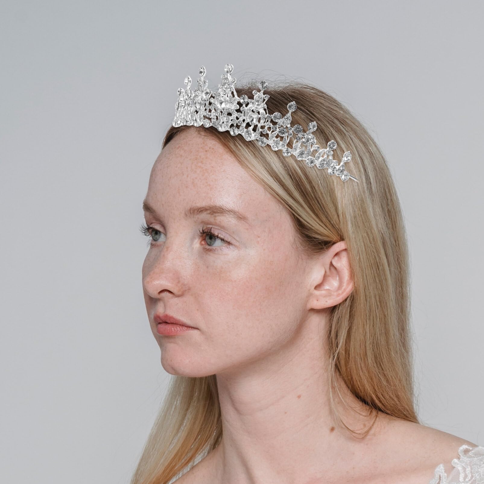 Beavorty Gold Leaf Crown Headband for Women - Elegant Bridal Hair Accessories, Wedding Headpiece, Cosplay Jewelry, Birthday Party Hair Decor - Perfect for Brides, Prom, Pageants & Special Occasions