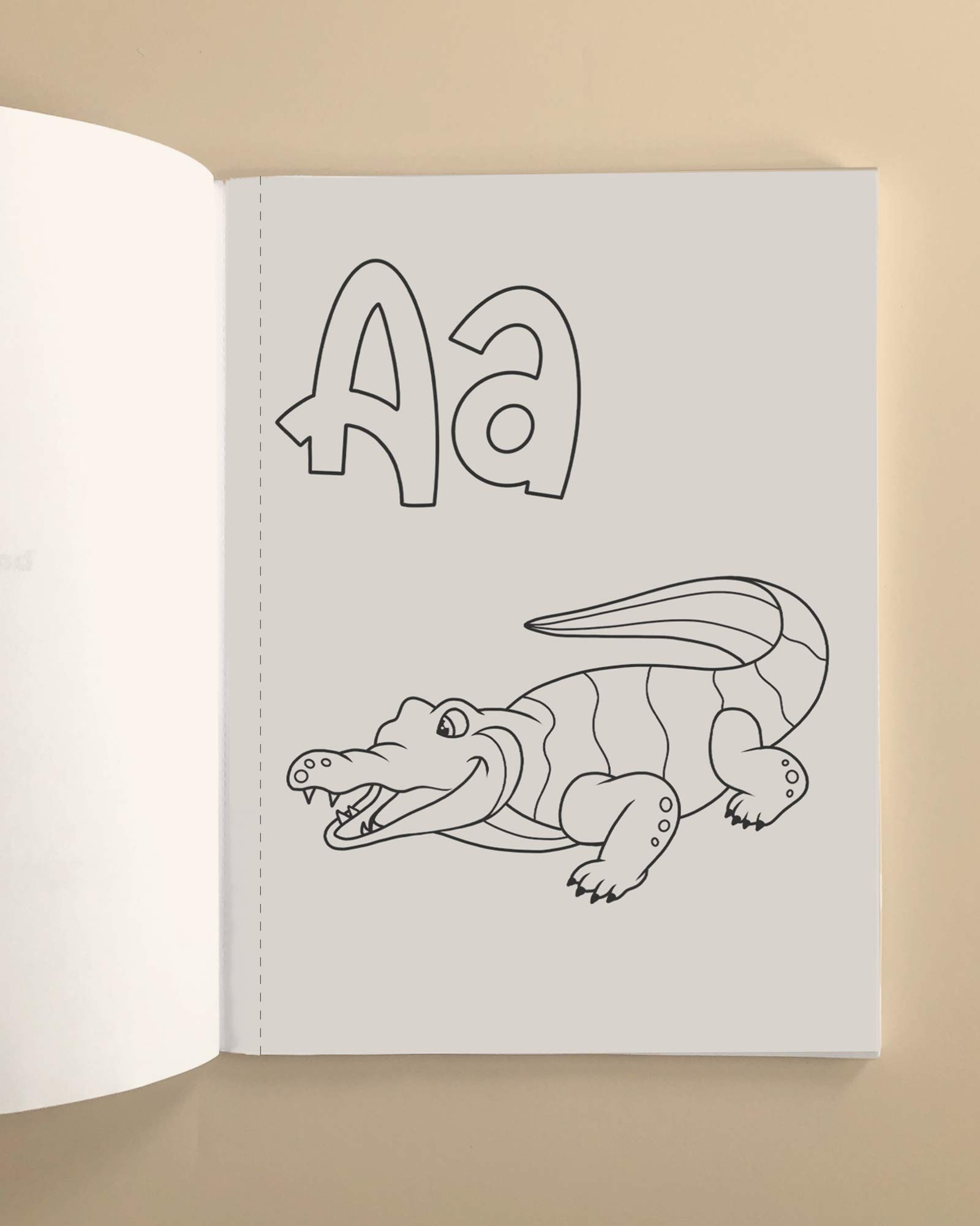 Born to Be Wild: Toddler Coloring Book with Letters, Numbers, Animals & Shapes - Fun Early Learning Activity for Kids | Perfect for Preschool Education & Creative Play at Home
