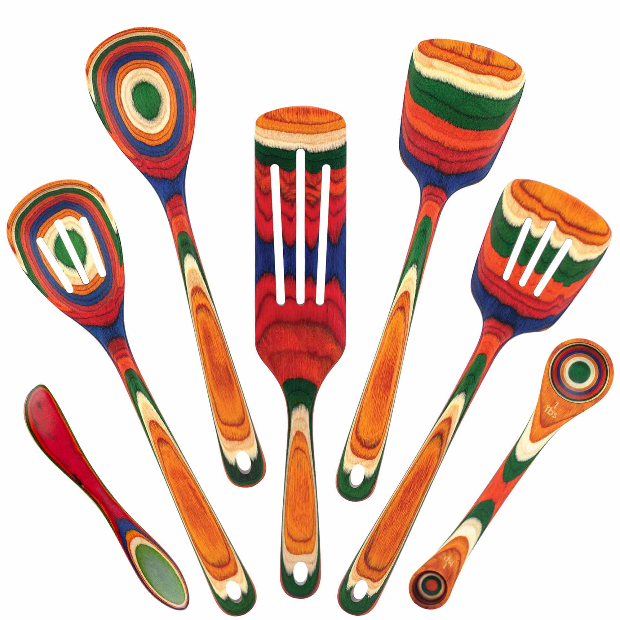 Baltique® Marrakesh Collection 7-Piece Cooking Utensil Set - Nonstick Kitchen Tools for Baking, Frying & Cooking - Perfect Gift for Home Chefs