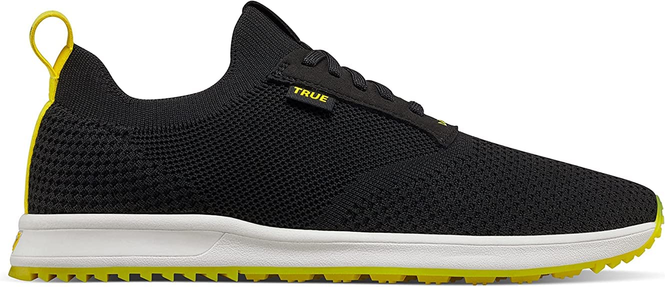 TRUE linkswear All Day Knit II Breathable Men's Golf Shoes - Lightweight Comfortable Walking & Running Sneakers for On/Off Course | Perfect for Golf, Casual Wear & Outdoor Activities