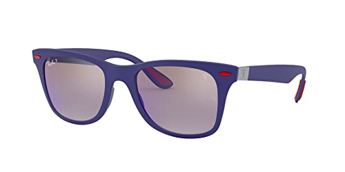 Matte Dark Blue/Chromance Polarized Grey Mirrored Blue