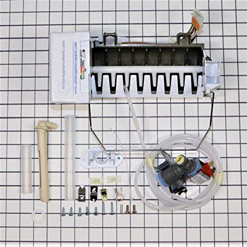 4317943 Replacement Ice Maker & Water Inlet Valve 4318047 - Compatible with Refrigerators - Perfect for Kitchen Appliance Repair and Maintenance