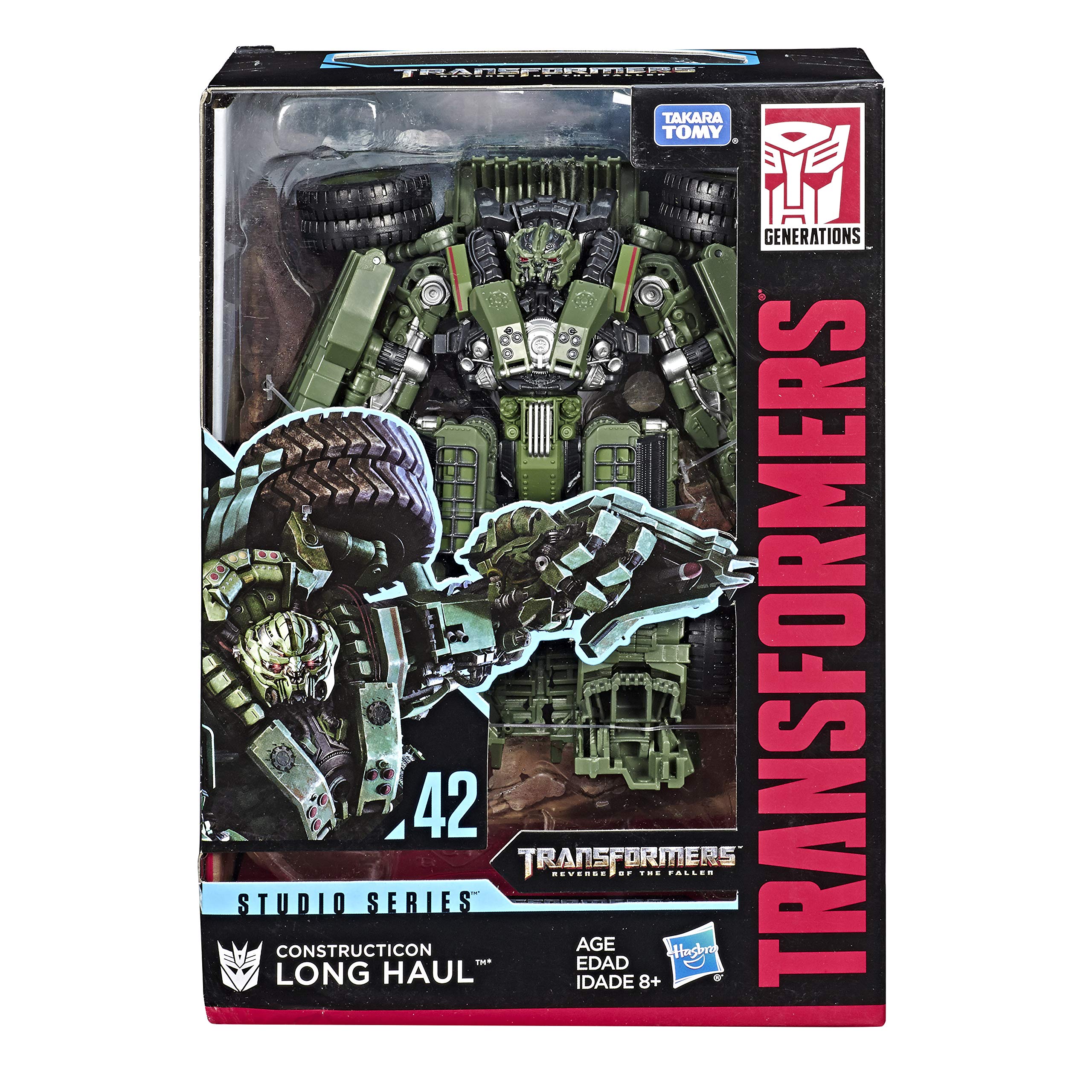 Transformers Studio Series 42 Voyager Class Long Haul Action Figure - 6.5