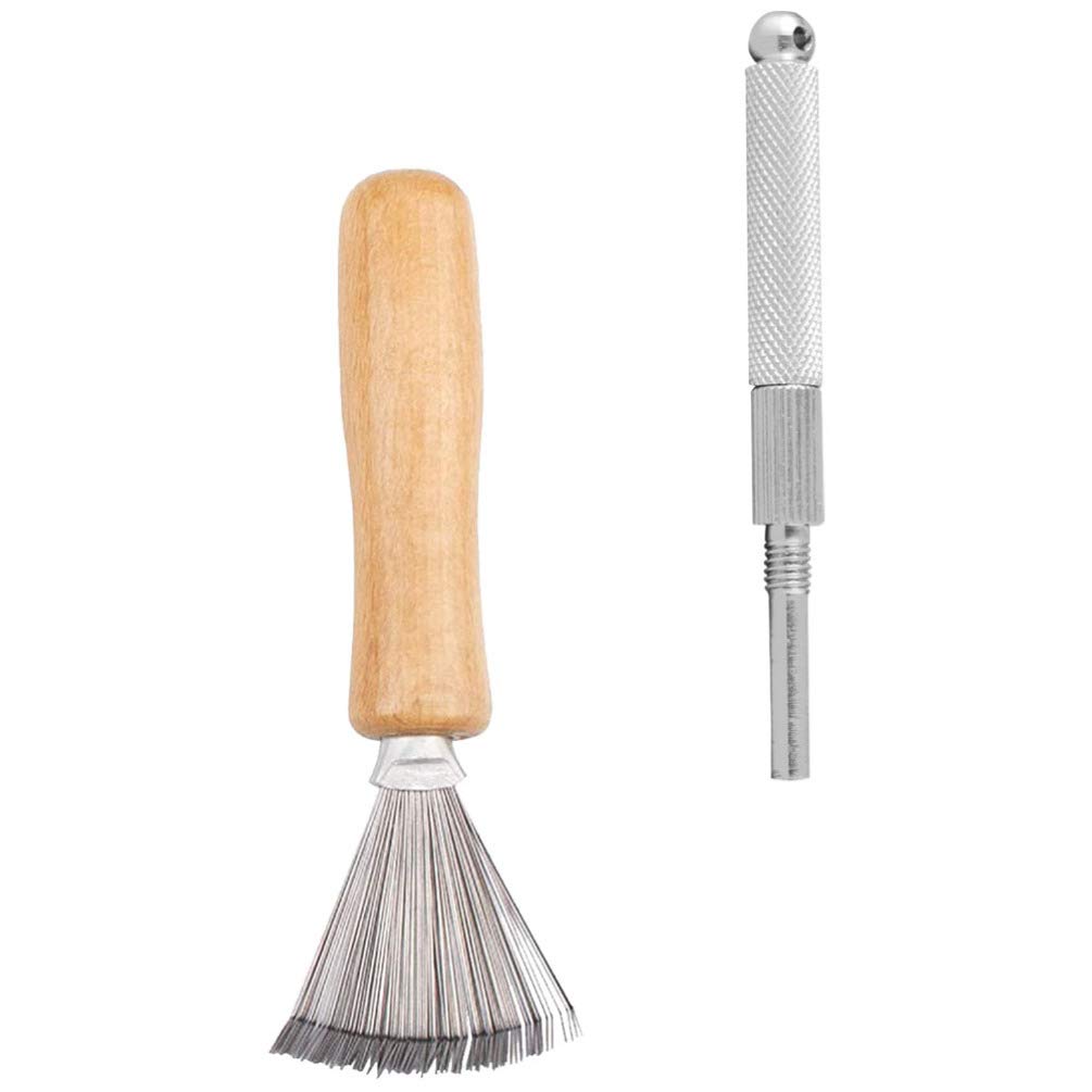 **Stainless Steel Flower Arrangement Tool Set - Flower Cleaner, Corrector & Rake for Plant Cleaning - Perfect for Bouquets, Garden Maintenance & Floral Design**